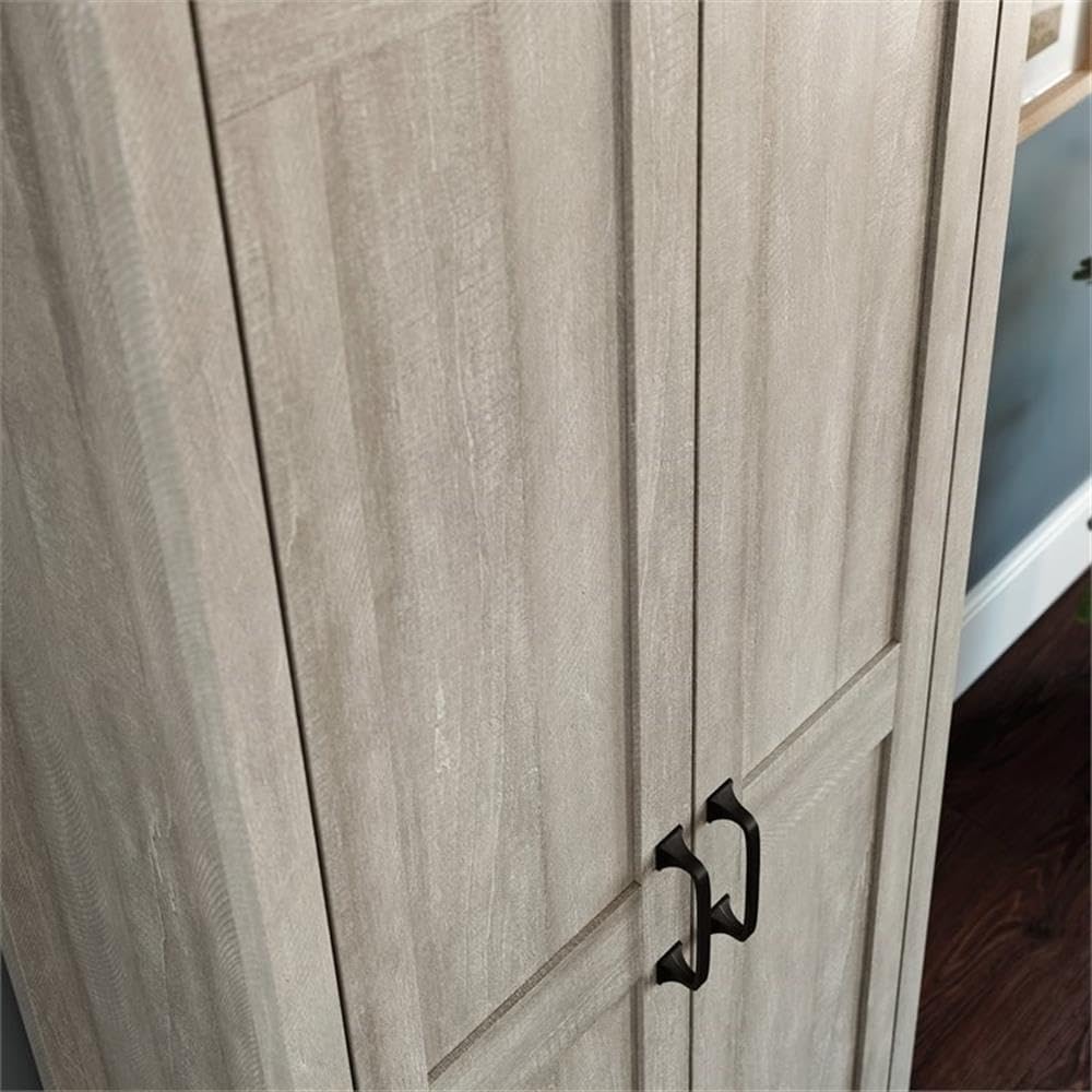 Two-Door Maple Storage Cabinet