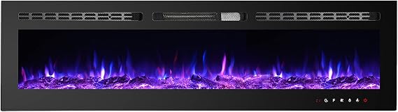 Recessed Electric Fireplace