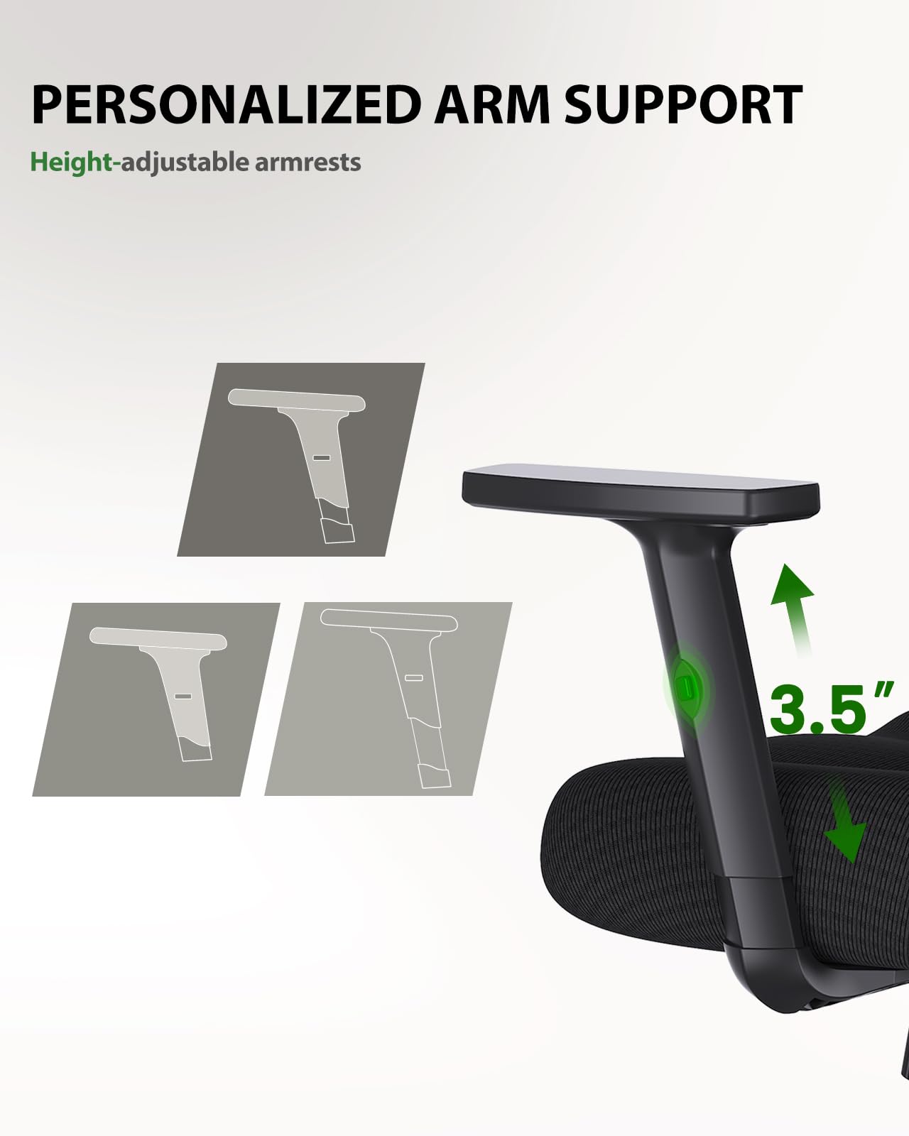 Ergonomic Office Chair with Lumbar Support