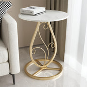 Round Marble Side Table