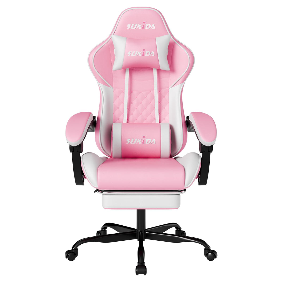 Pocket Spring Gaming Chair with Footrest