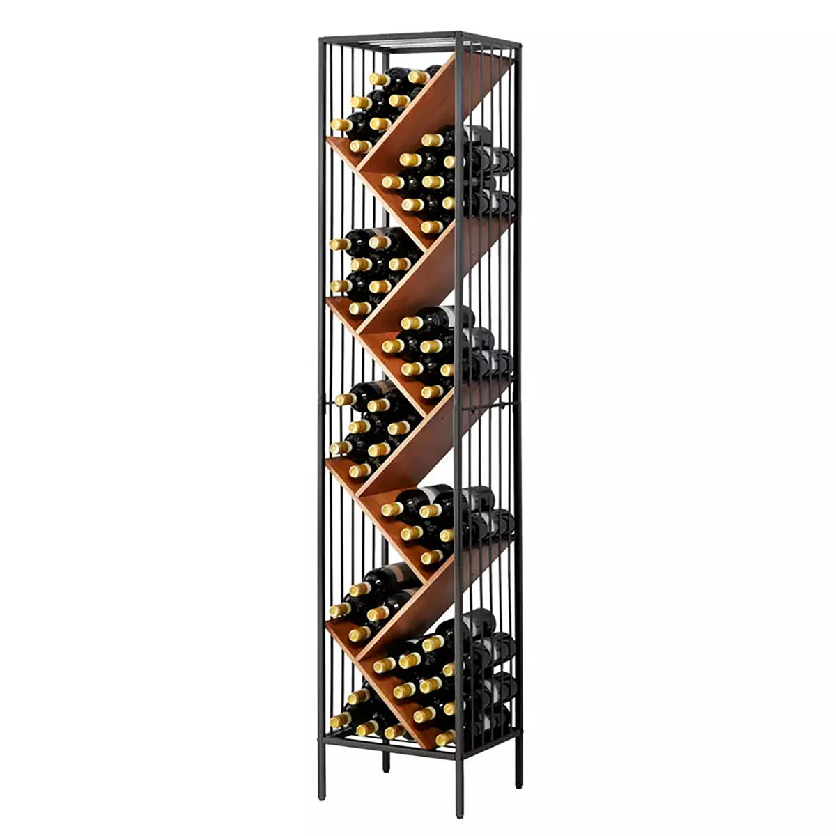 78-Bottle Modular Wine Rack