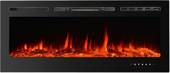 Recessed Electric Fireplace