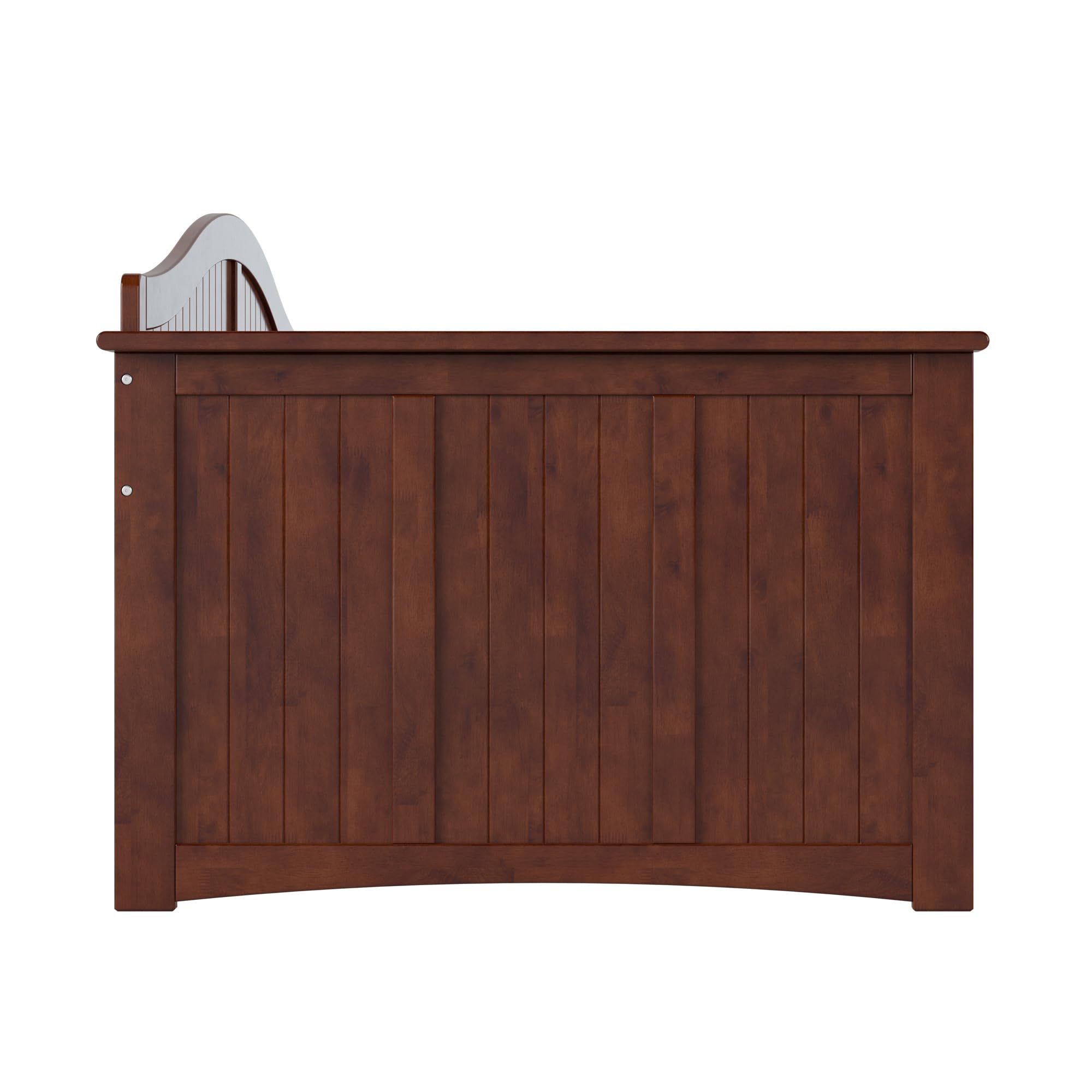 Solid Wood Twin Daybed with Beadboard Design & 2 Storage Drawers