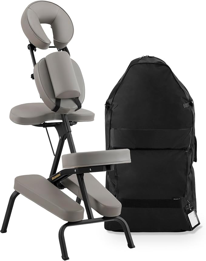 Lightweight Portable Folding Massage Chair with Backpack