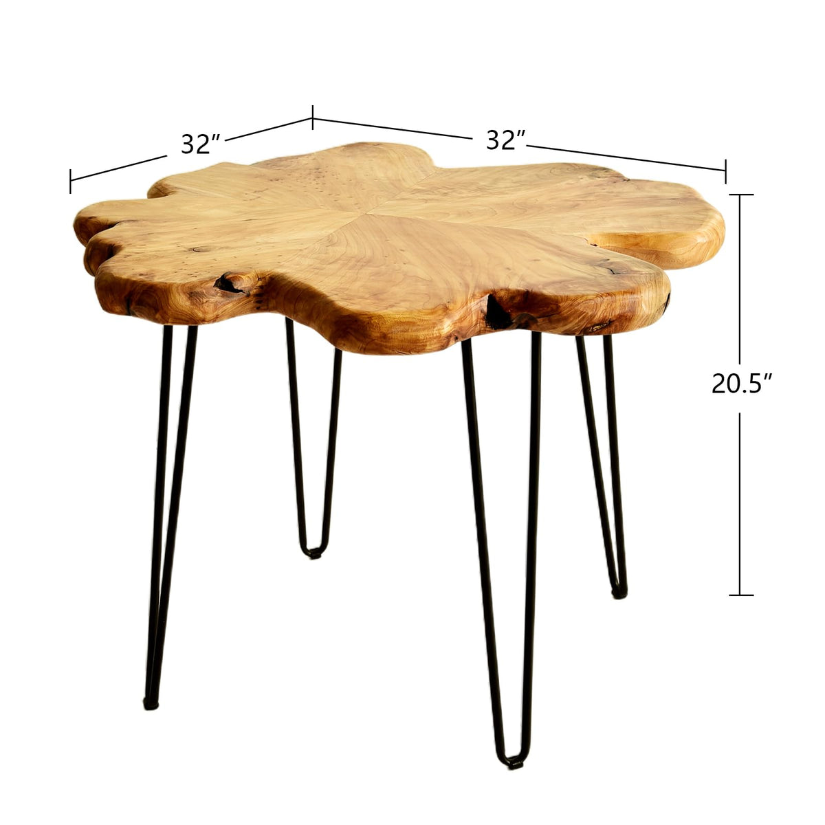 Live Edge Cedar Coffee Table
