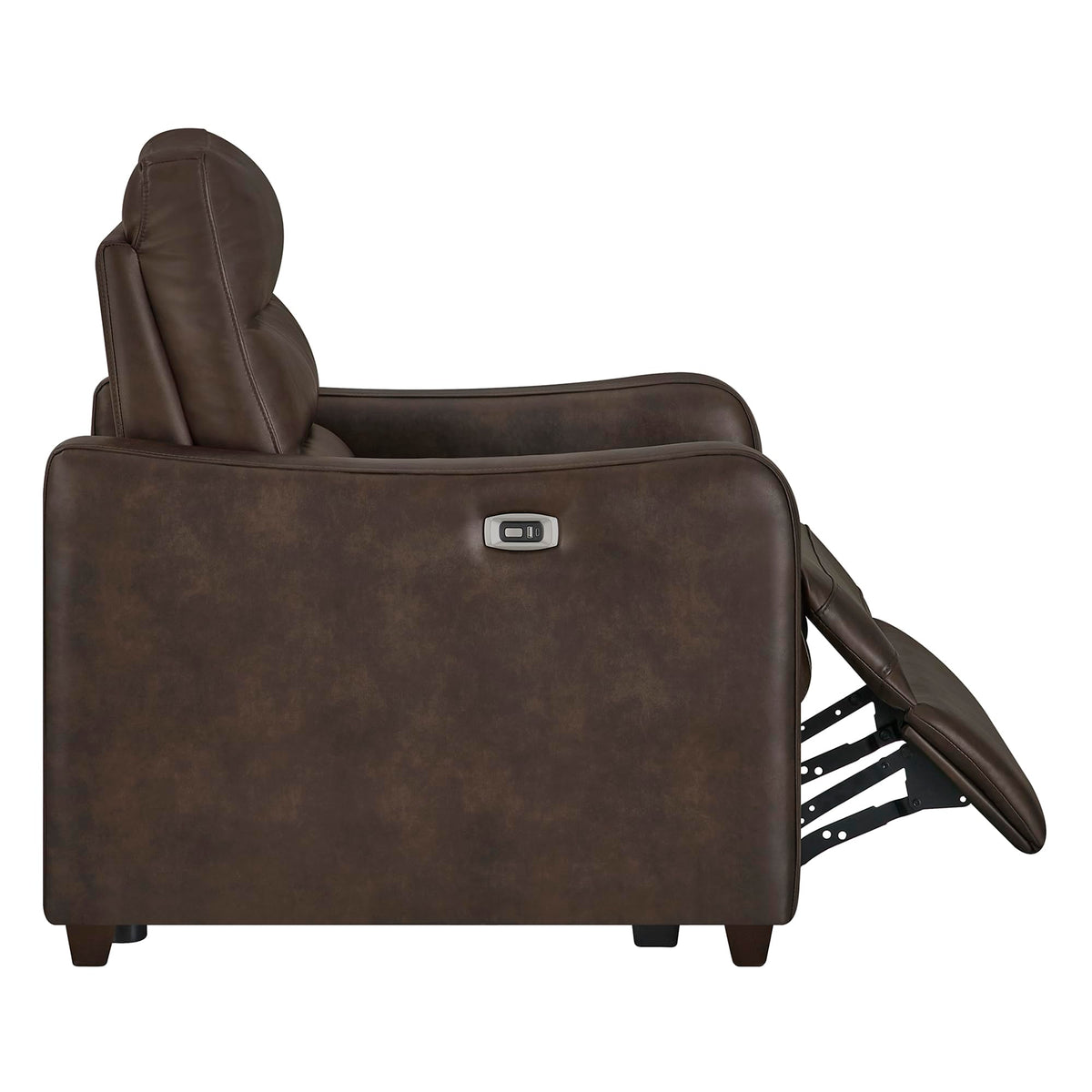 KISLOT Zero Wall Hugger Recliner Chair, Power Reclining Armchair, Espresso
