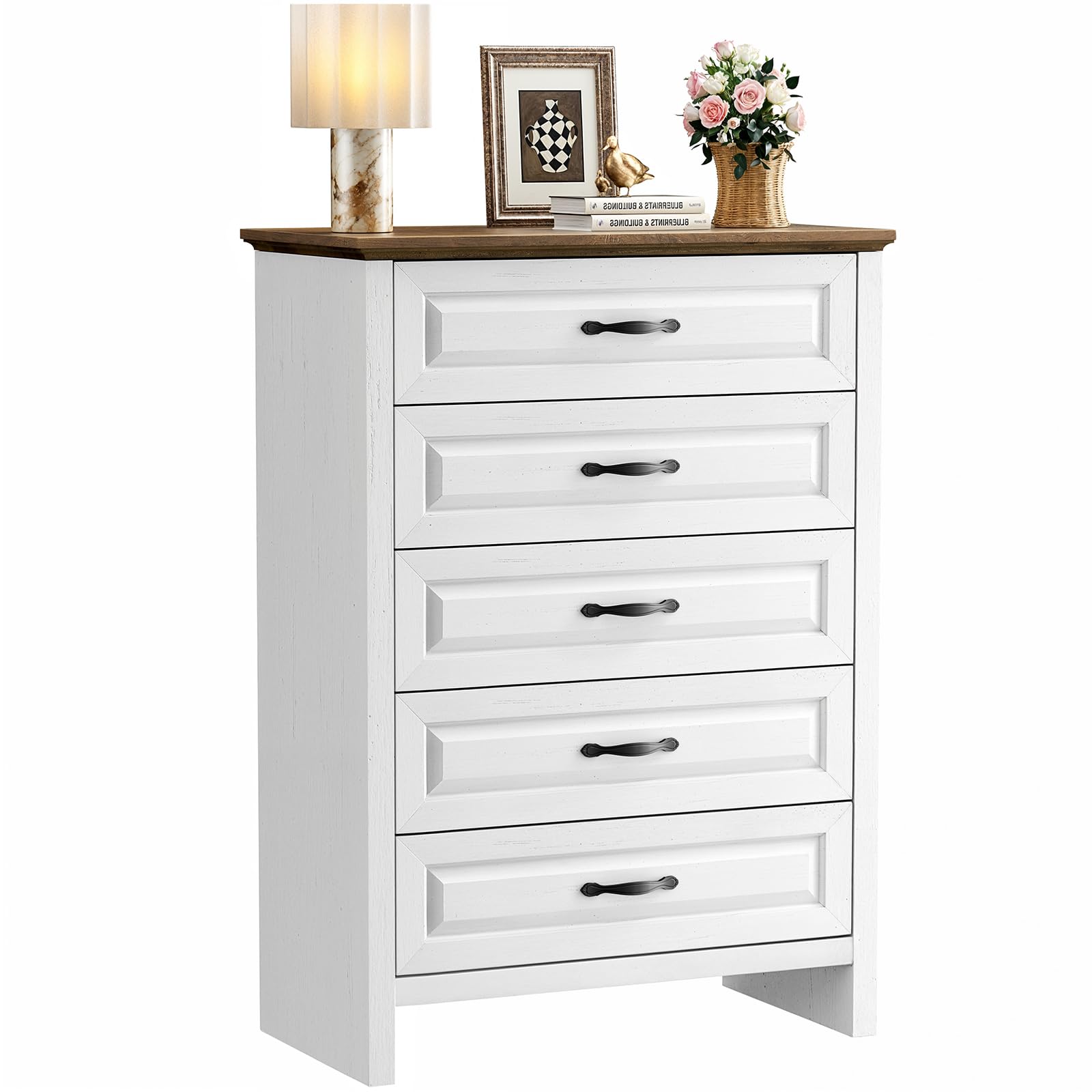 5-Drawer Farmhouse Dresser