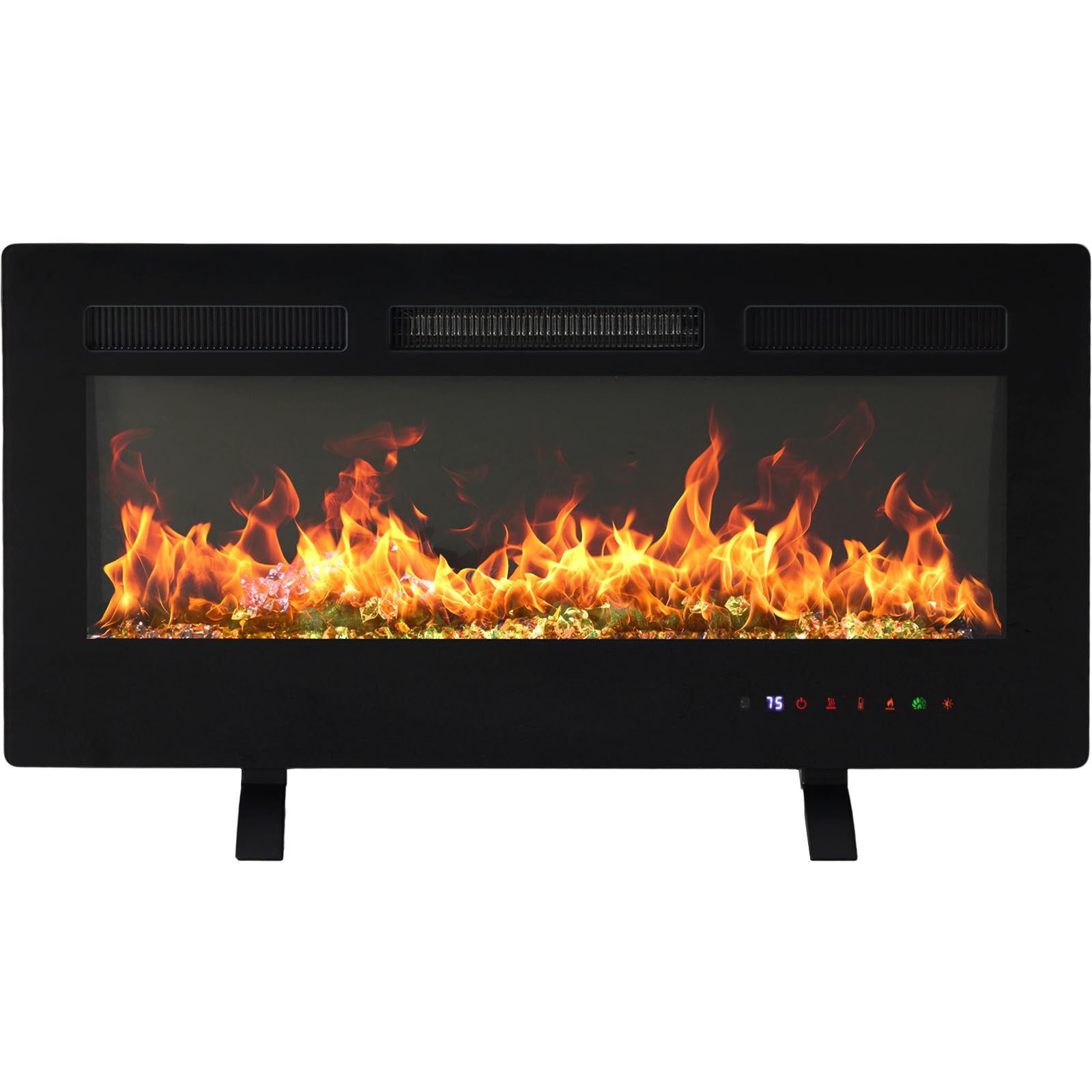 Electric Fireplace Heater – Wall Mounted, Recessed & Freestanding