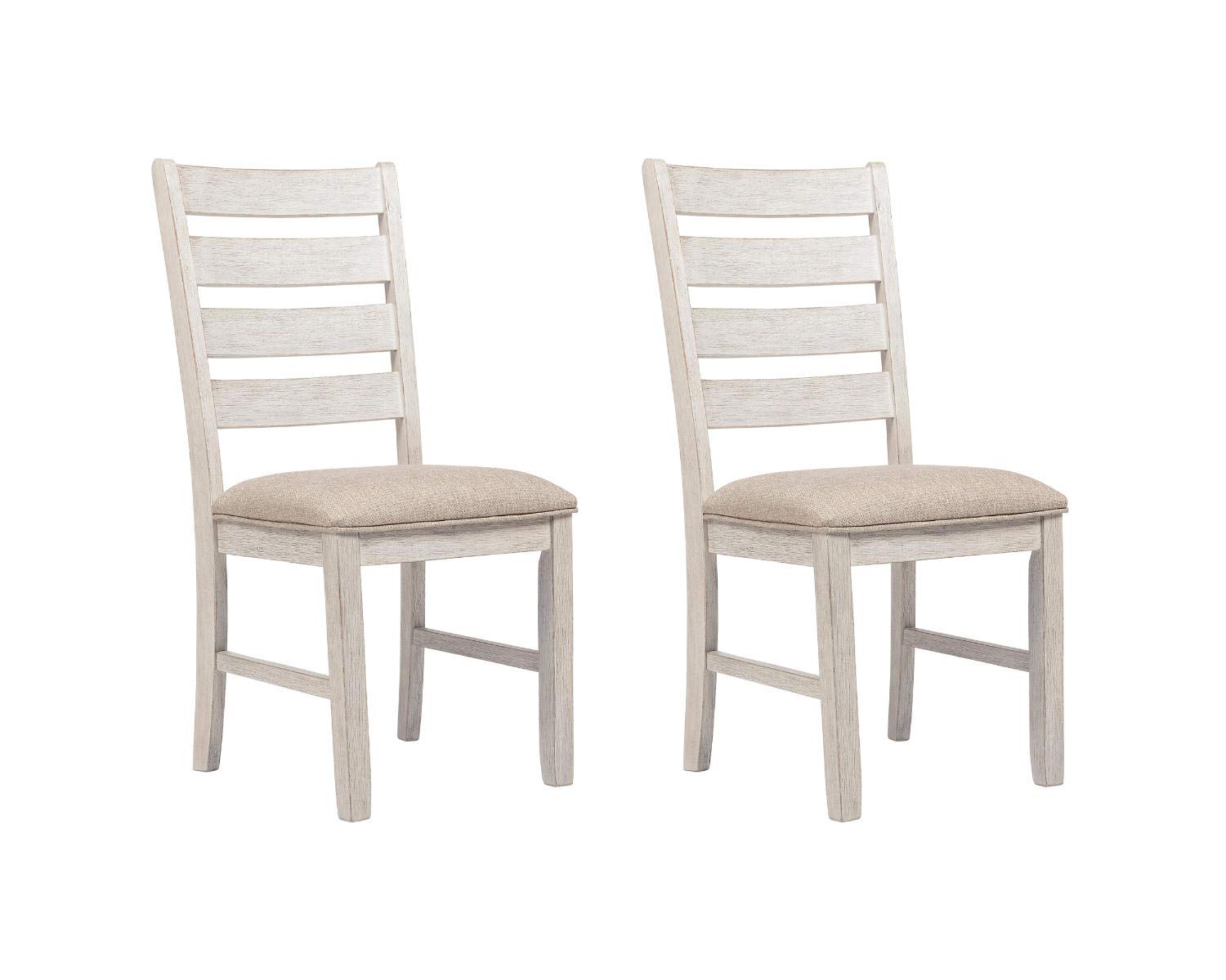 Farmhouse Dining Chairs & Storage Bench Set