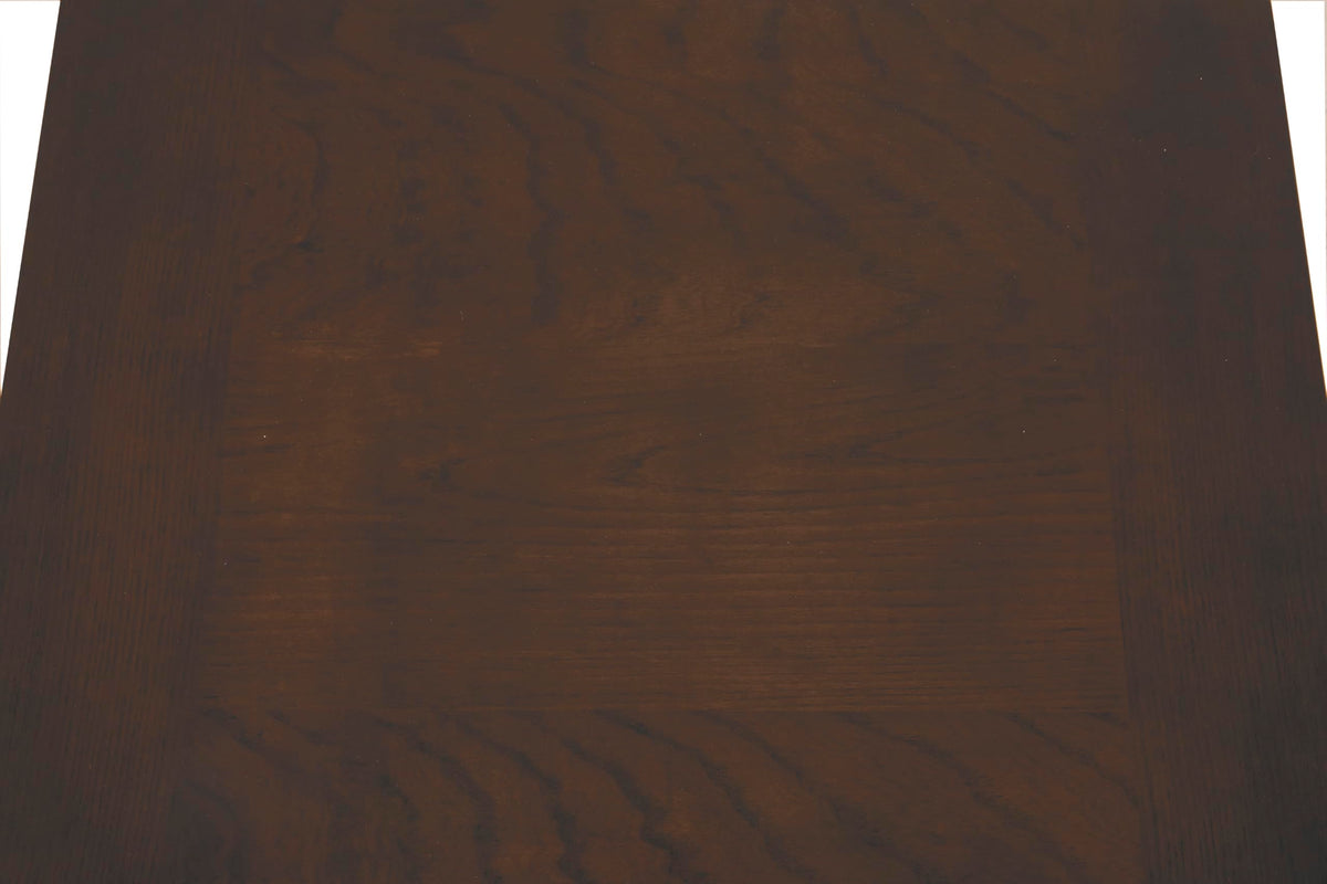 Signature Design by Ashley End Table, Oversized Square, Dark Brown