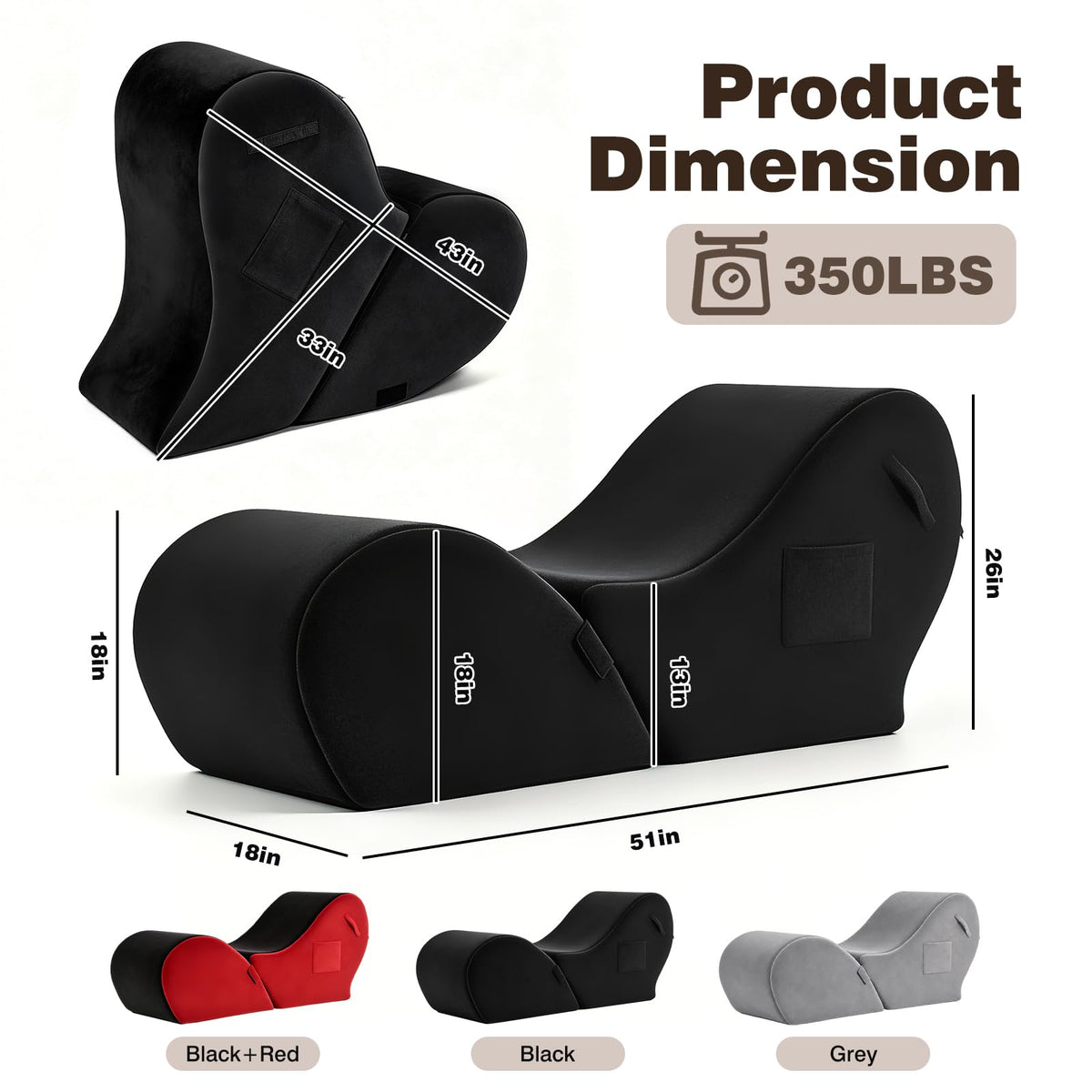 Convertible Yoga Chaise Lounge