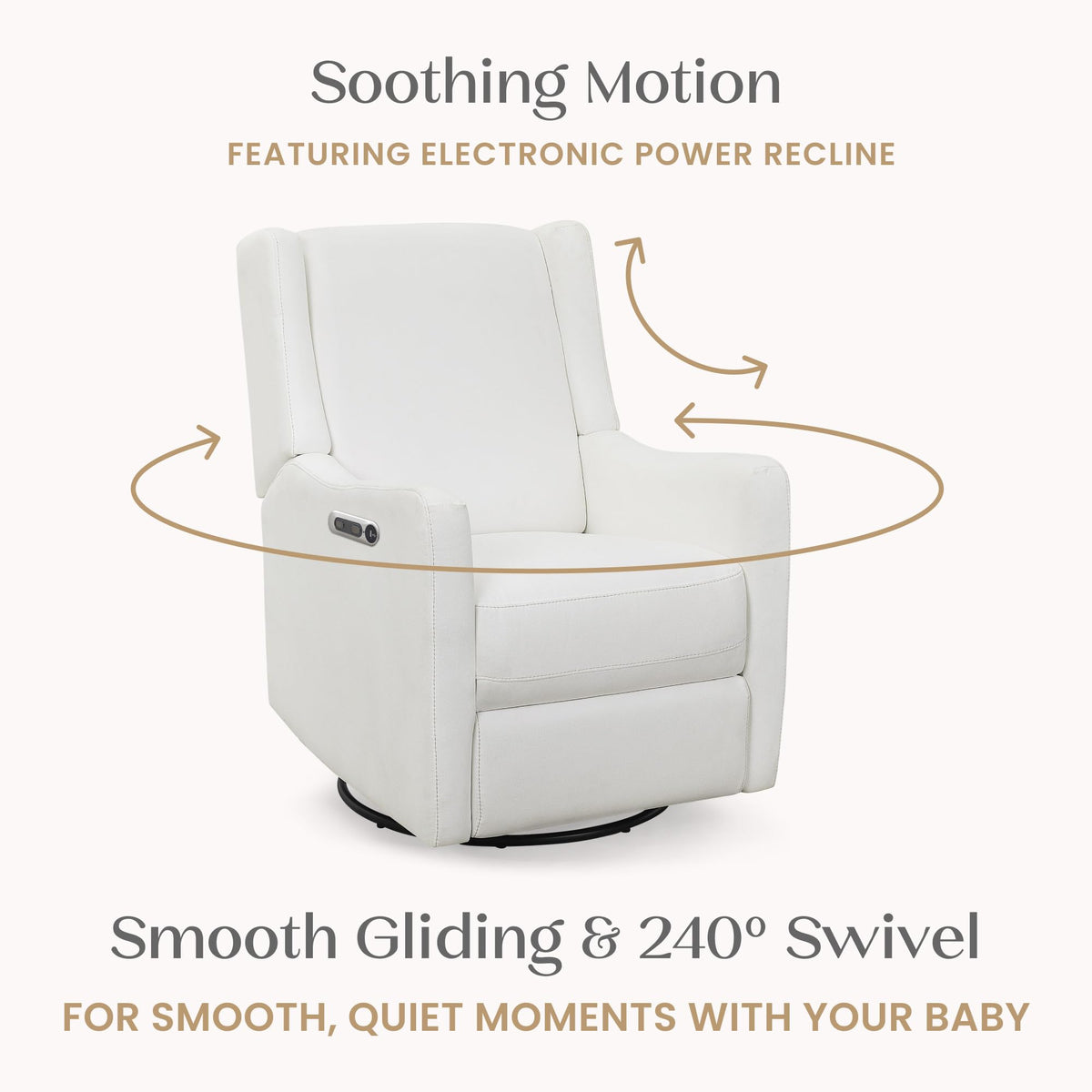 Pearl Power Recliner Swivel Glider