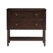 Accent Storage Cabinet with 2 Drawers & Open Shelf, 36"W