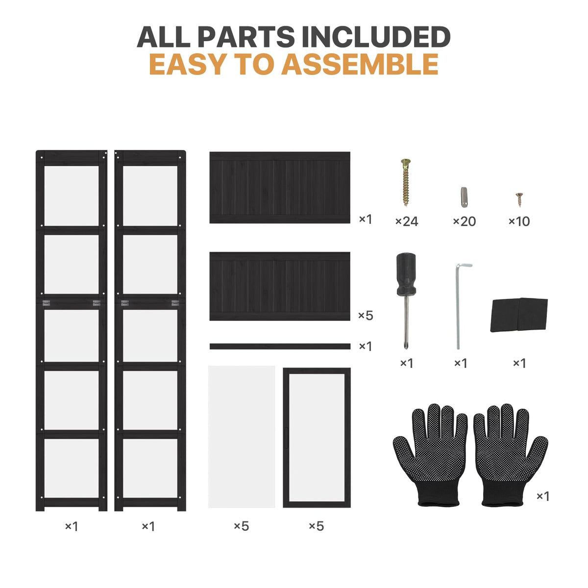 Bamboo Acrylic Display Cabinet