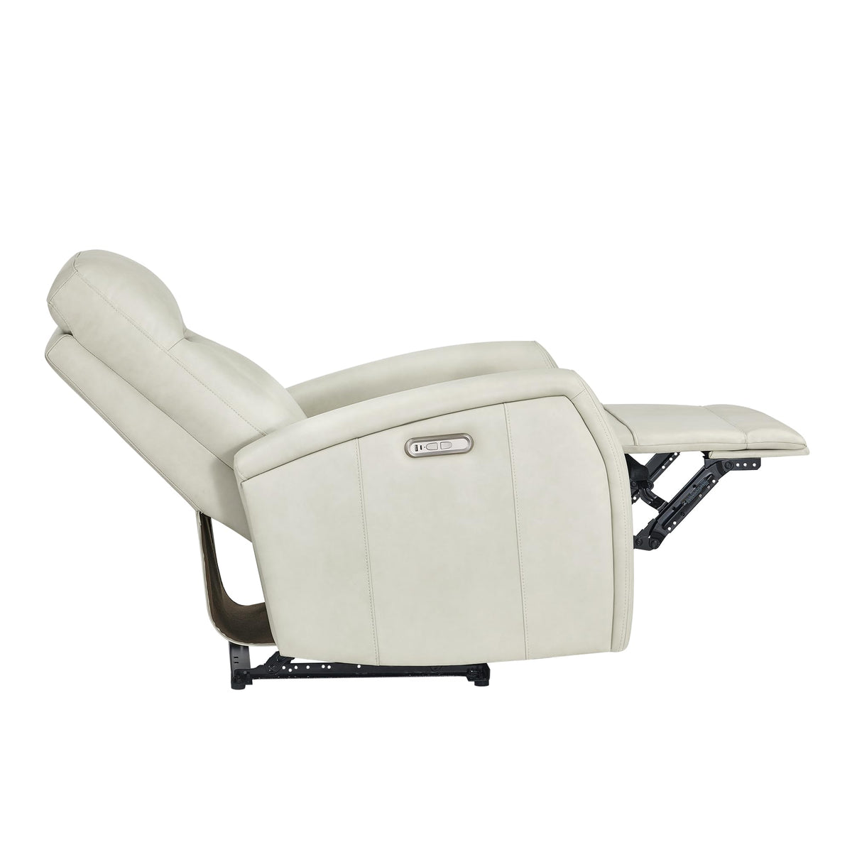 KISLOT Wall Hugger Power Recliner Chair with USB & Type-C Ports Faux Leather Recliner 135° Reclining Small Space Electric Sofa for RV Living Room Bedroom