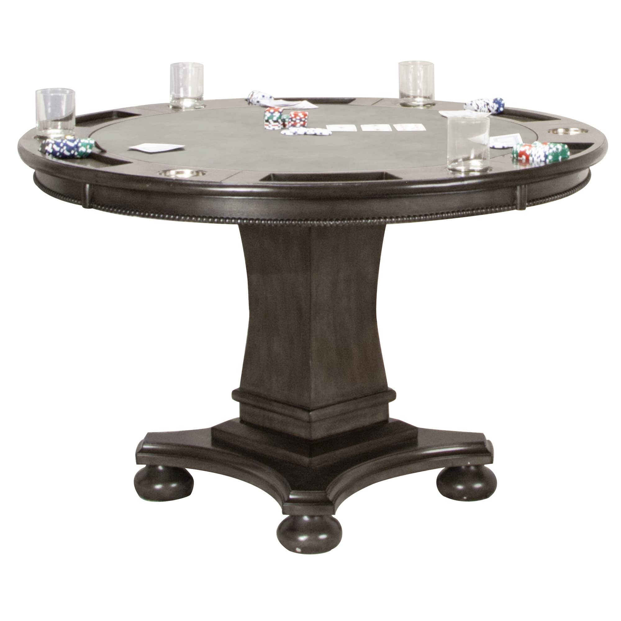 2-in-1 Dining & Poker Game Table