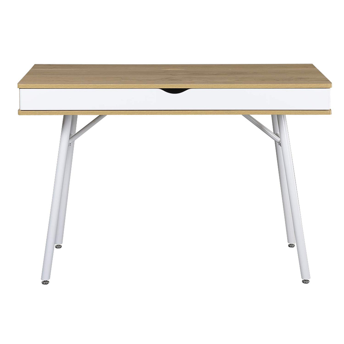 Techni Mobili 46”W Writing Desk w/ Large Drawer & Hidden Cord Management
