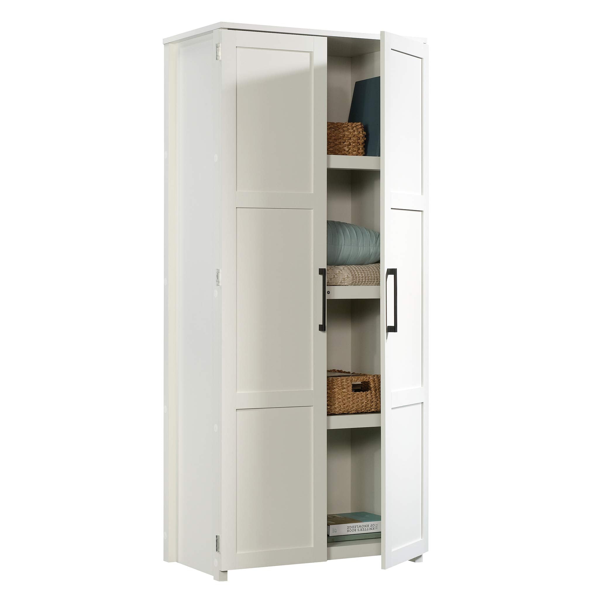 Sauder HomePlus Storage Cabinet/ Pantry cabinets, White finish