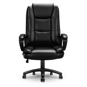 High-Back Leather Executive Office Chair