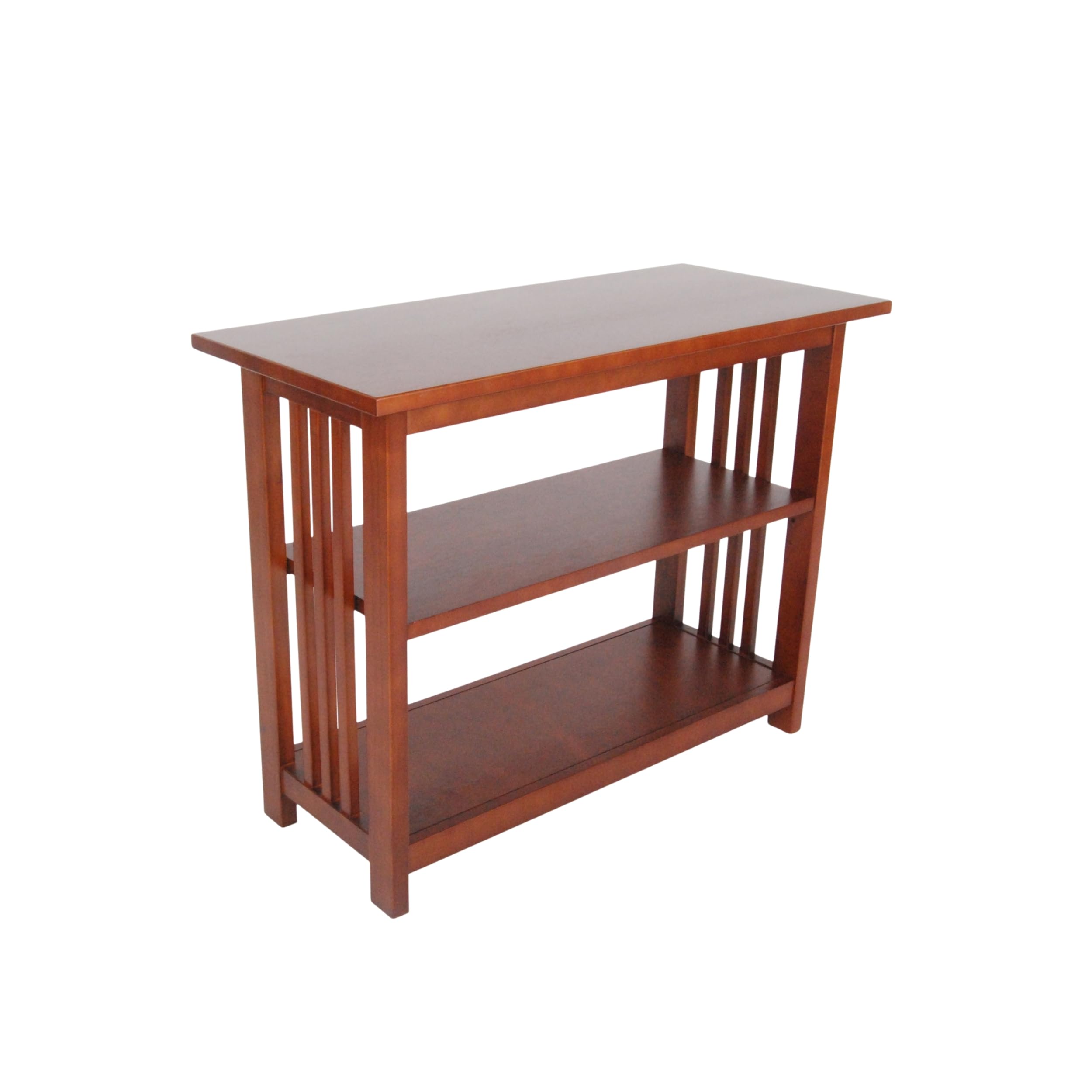 Alaterre Artisan Under Window Bookshelf, Cherry