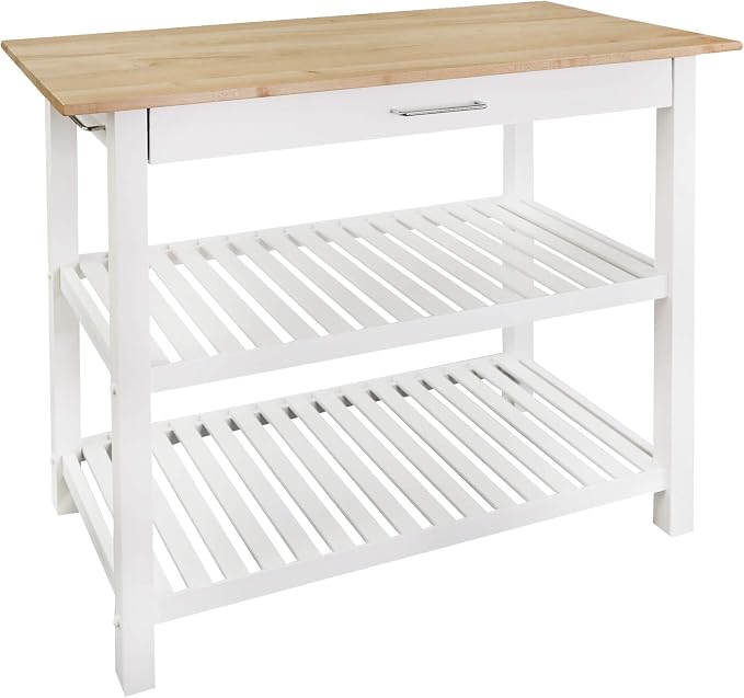 Solid Wood Kitchen Island