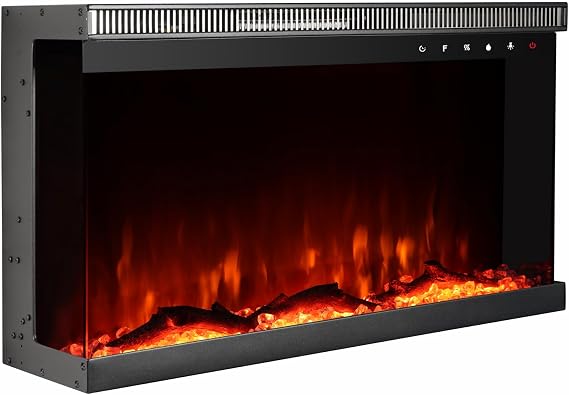 Recessed Electric Fireplace