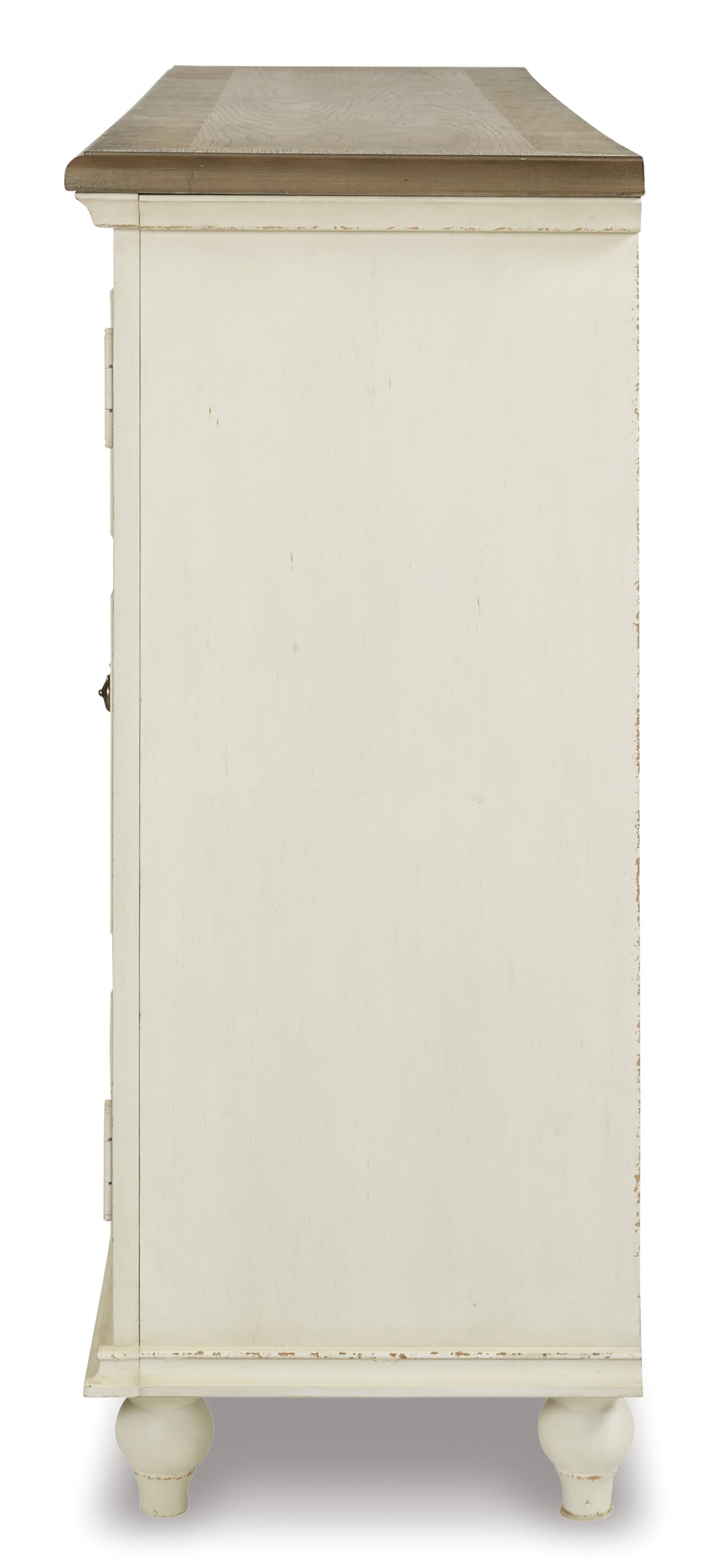 4-Door Accent Cabinet with Adjustable Shelves