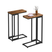 C-Shaped Side Table Set of 2