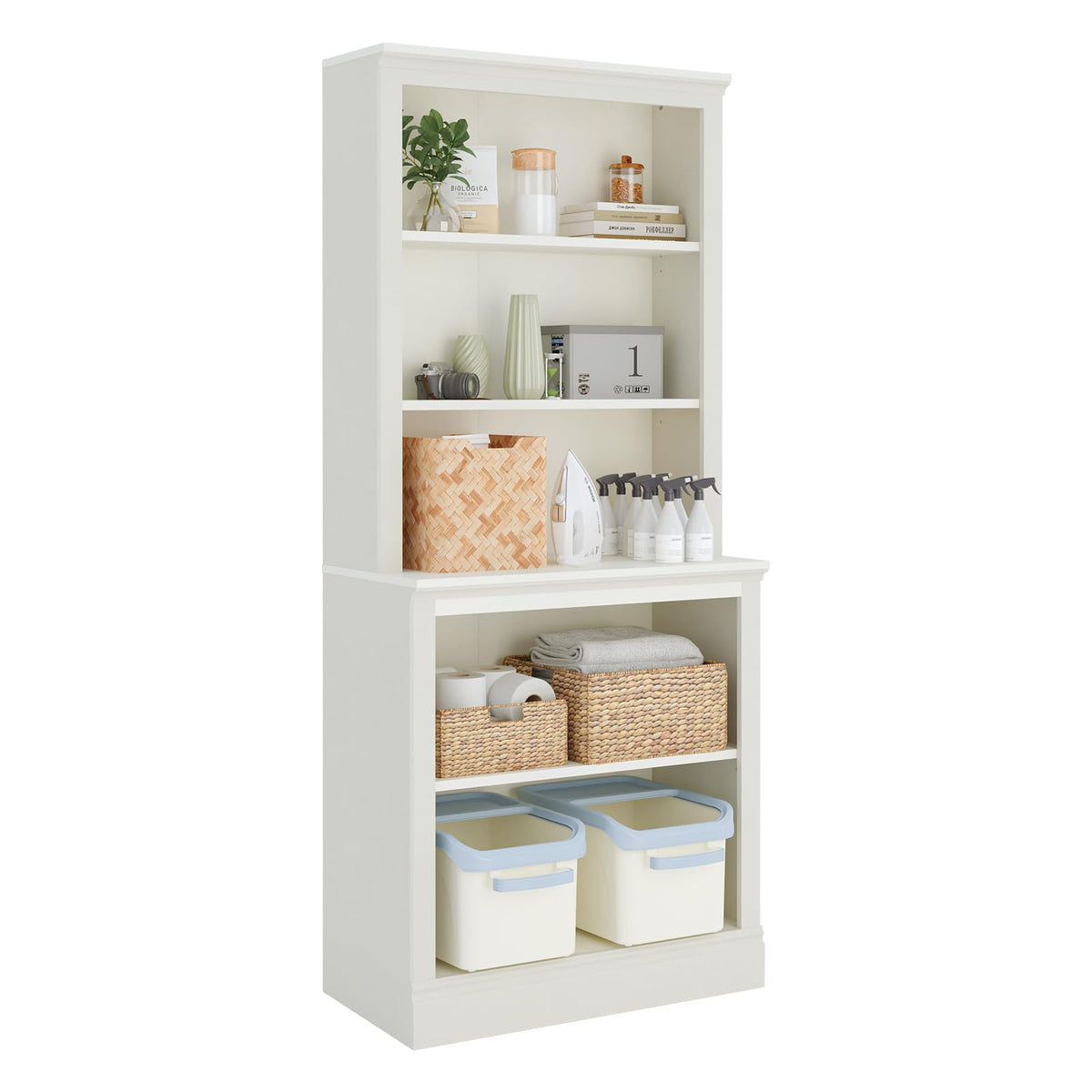 5-Shelf Floor-Standing Bookcase