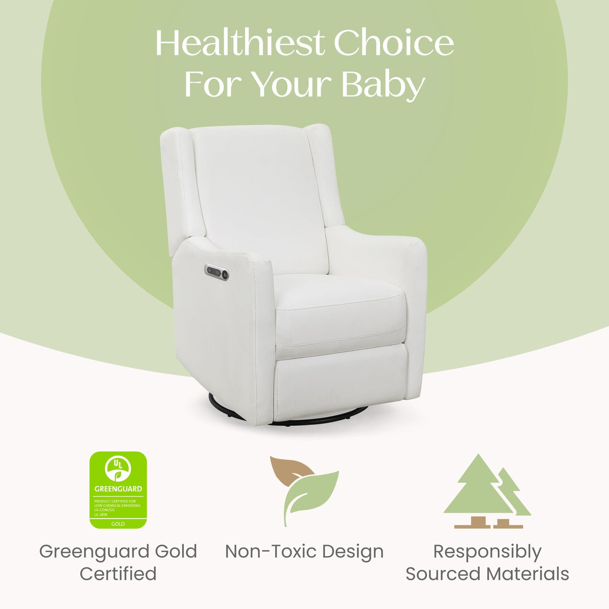 Pearl Power Recliner Swivel Glider