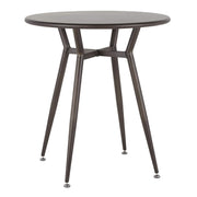 Round Industrial Dining Table