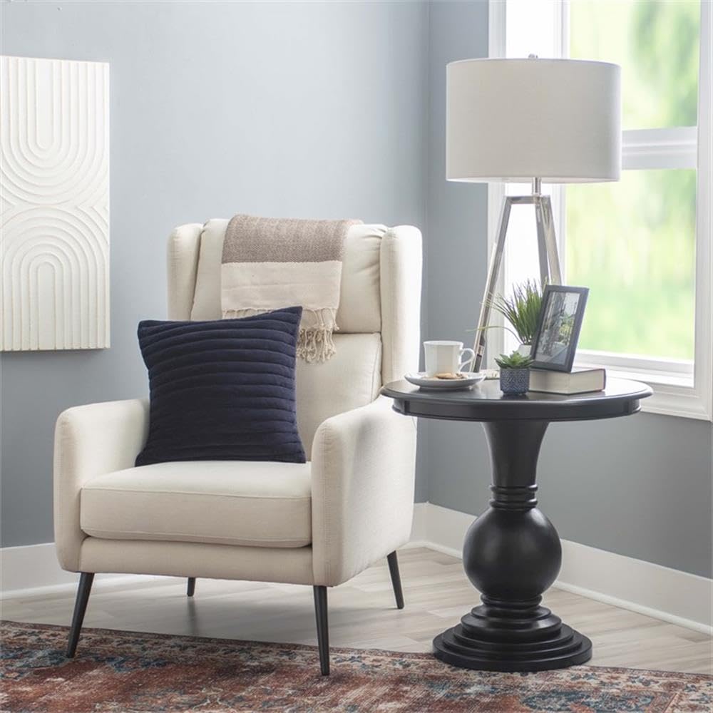 Round Pedestal Accent Table
