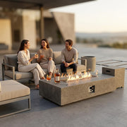 Rectangular Fire Pit Table