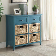 6-Drawer Accent Chest – Teal