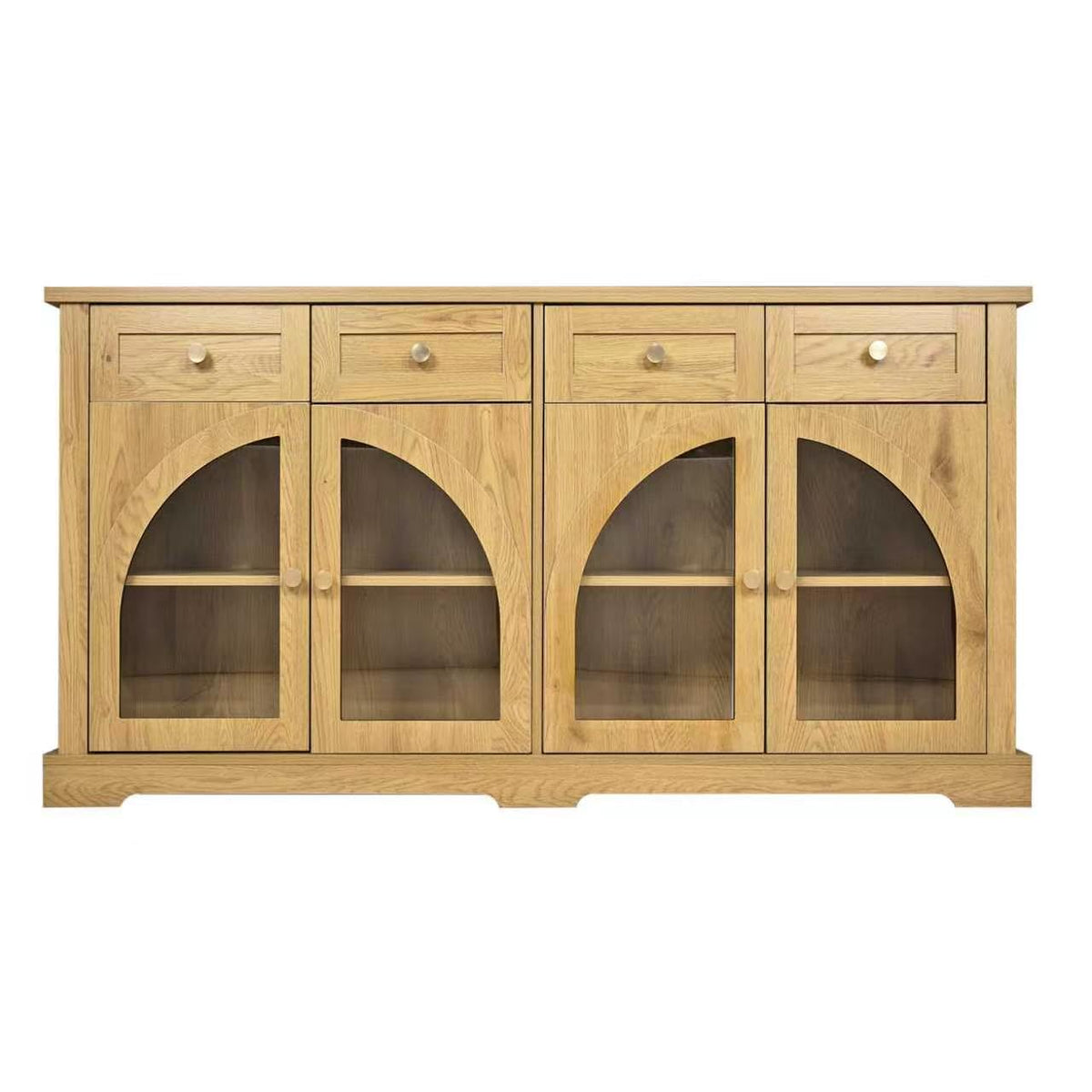 Arched Glass Door Sideboard