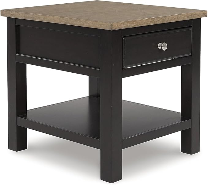 Farmhouse End Table with Drawer