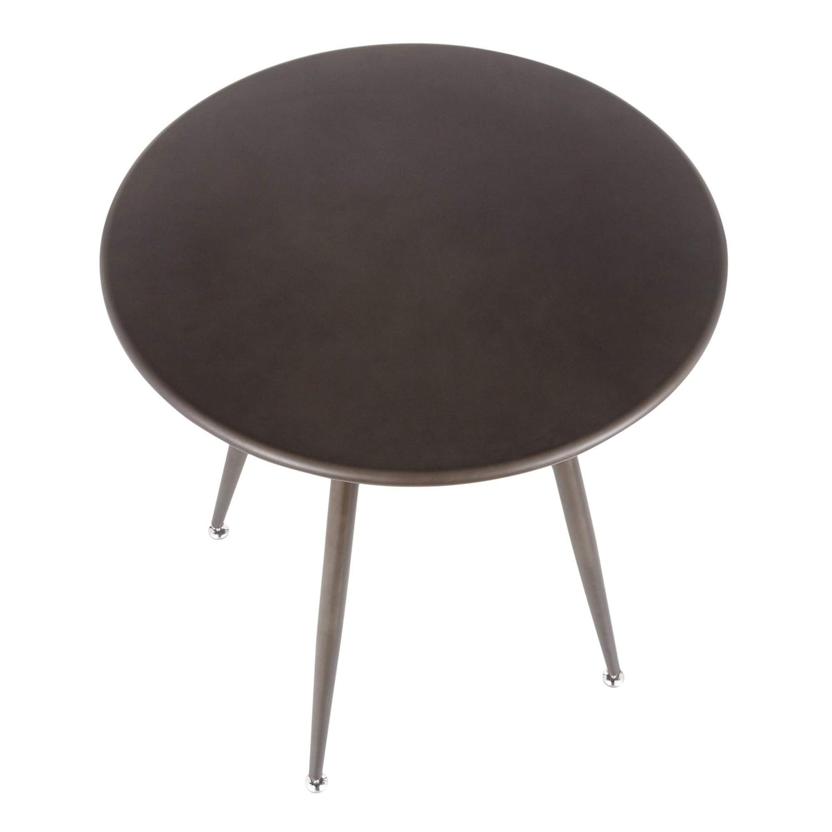Round Industrial Dining Table