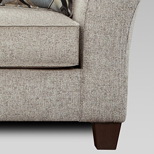 Roundhill Furniture Pillowback Loveseat