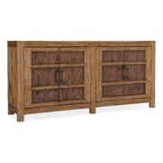 Wood Buffet Cabinet with Soft-Close Doors