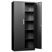 Tivostaral Home Garage Storage Cabinet, Durable Metal Storage Solution