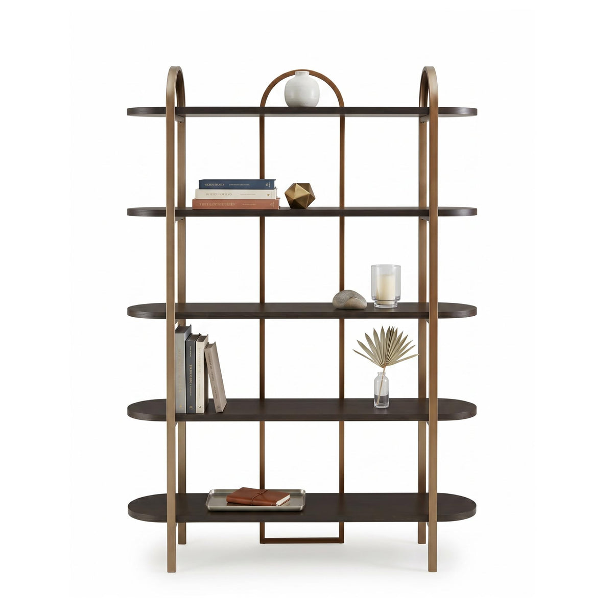 5-Shelf Etagere Bookcase