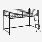 Twin Metal Low Loft Bed