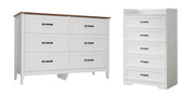 5-Drawer Dresser & 6-Drawer Chest Set
