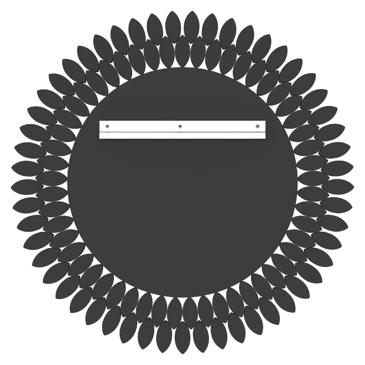Round Jeweled Wall Mirror