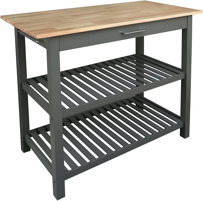 Solid Wood Kitchen Island