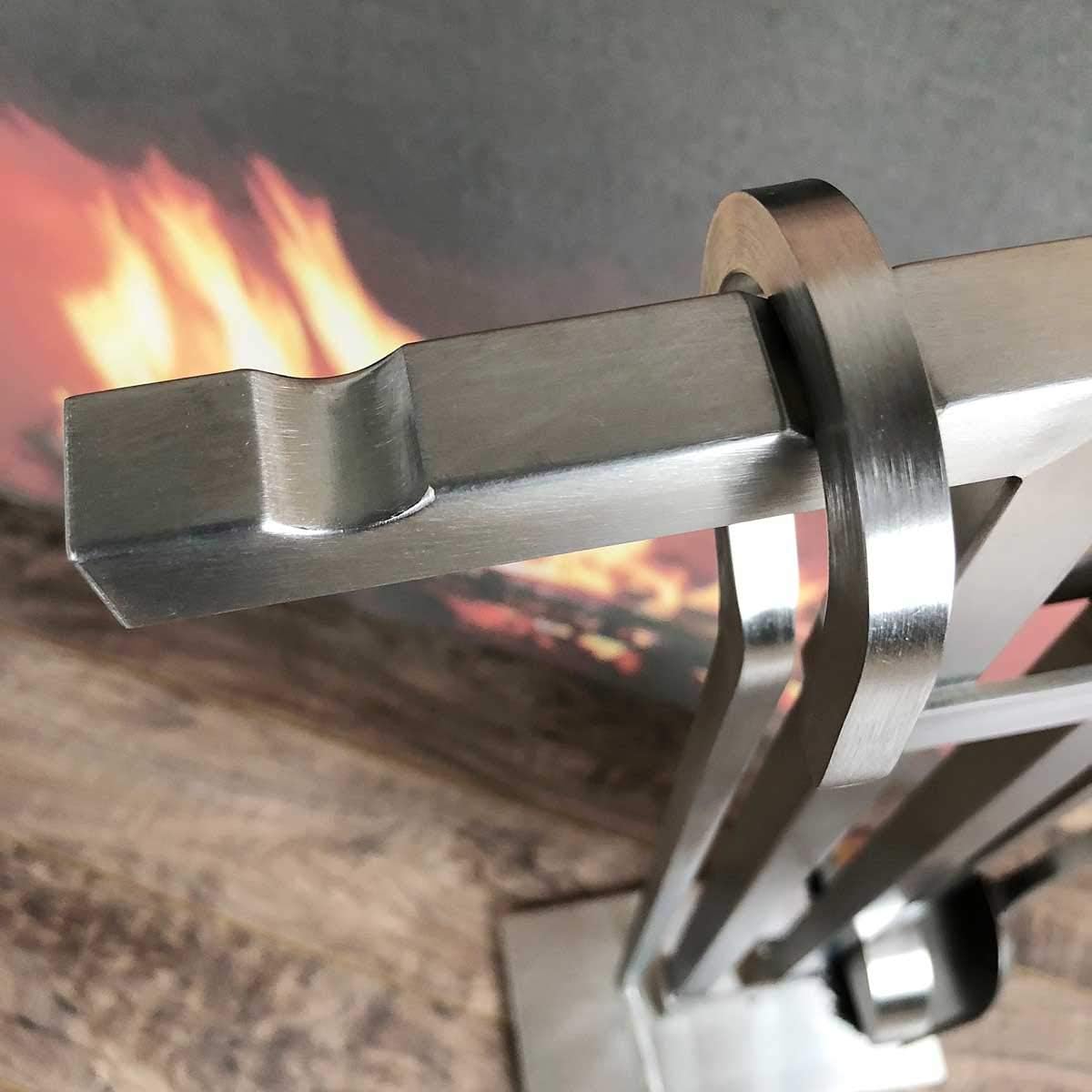 Sinclair Fireplace Tool Set – 4-Piece with Stand