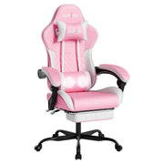 Pocket Spring Gaming Chair with Footrest