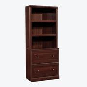 Bookcase with Drawers & Adjustable Shelves