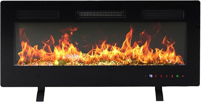 Electric Fireplace Heater – Wall Mounted, Recessed & Freestanding